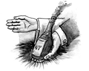 tomsky-bar.de - Zeichnung von Jan Borchert