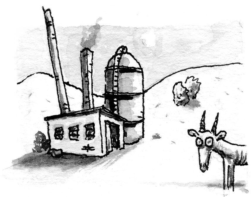 Eine Vodka-Distillerie im Nahen Osten